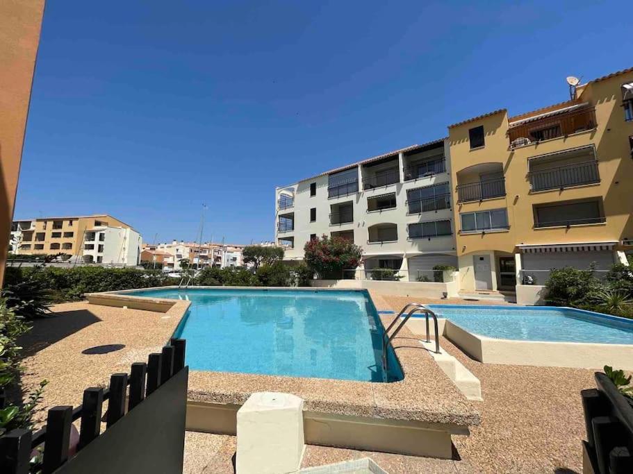 Cap'Nomad Studio Cote Mer - Balcon - Piscine - Parking Агд Экстерьер фото